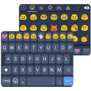 Concise Black  Emoji Keyboard APK