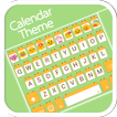 Calendar Emoji Keyboard Theme