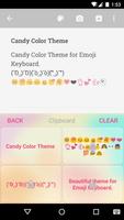 Candy Color Emoji Keyboard Ekran Görüntüsü 3