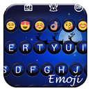 Christmas Night Emoji bàn phím APK