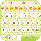 Cute Green Emoji Keyboard icon