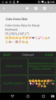 Green Neon Emoji Keyboard Skin screenshot 3