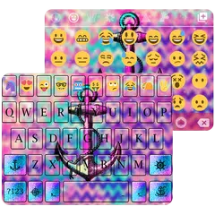 Rainbow Anchors Emoji Keyboard
