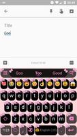Emoji Keyboard Bow Pink Pastel ảnh chụp màn hình 2