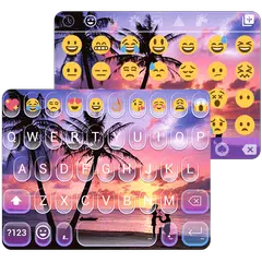 Color Beach Emoji Keyboard APK Herunterladen