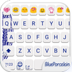 Blue Porcelain Emoji Keyboard