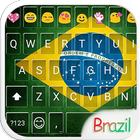 Brazil Keyboard Emoji Keyboard أيقونة