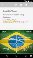Brazil Emoji Keyboard Theme اسکرین شاٹ 3
