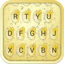 Gold Dewdrop Emoji Keyboard APK