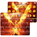 Gold Phoenix Emoji Keyboard APK
