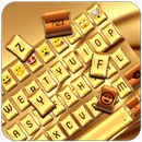 Gold Silk Luxury Keyboard Theme APK
