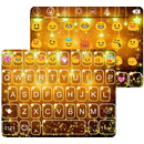 Golden Star Emoji Keyboard APK
