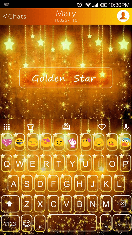 Golden Star Emoji Keyboard Apk 1 6 6 Download For Android Download Golden Star Emoji Keyboard Apk Latest Version Apkfab Com
