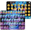 APK Galaxy Skull Emoji Theme