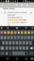 Emoji Keyboard Skin for Galaxy Affiche