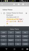 Emoji Keyboard Skin for Galaxy capture d'écran 2
