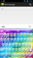 Emoji Keyboard Glass Ripple ảnh chụp màn hình 1