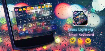 Glass Lighting Emoji Keyboard