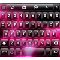 Descargar APK de Emoji Keyboard Glass Nebula