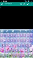 Emoji Keyboard Glass PinkFlow2 plakat