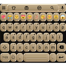 Emoji Keyboard Glitter Gold APK