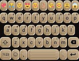 Emoji Keyboard Glitter Gold screenshot 3