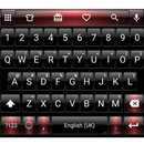 Emoji Keyboard Dusk Black Red APK