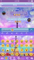 Rainbow Eiffel Tower - Emoji Keyboard capture d'écran 1