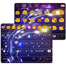 Electric Cloud Emoji Keyboard APK