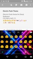 Color Neon Emoji Keyboard capture d'écran 1