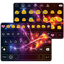 Neon Electric Emoji Keyboard APK