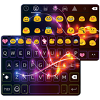Neon Electric Emoji Keyboard icône