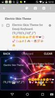 Neon Electric Emoji Keyboard screenshot 2