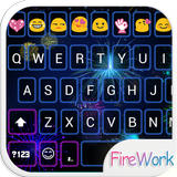 Fireworks Emoji Keyboard Theme ícone