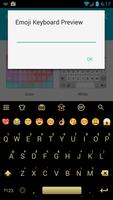 Emoji Keyboard Flat Black Gold bài đăng