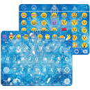 Frozen Ice Keyboard Theme for Emoji Keyboard APK