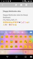Happy Multicolor Keyboard imagem de tela 1
