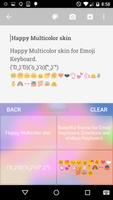 Happy Multicolor Keyboard imagem de tela 3