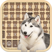 Husky Dog Emoji Keyboard