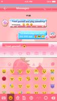 Ice cream Emoji Keyboard Theme poster