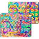 APK Holi Art Emoji Keyboard Theme