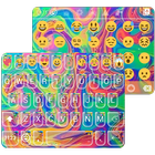 Holi Art Emoji Keyboard Theme icon