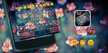 LOMO Spring Emoji Keyboard