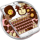 Emoji Keyboard Love Chocolate APK
