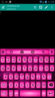 Emoji Keyboard Led Pink Theme ảnh chụp màn hình 3