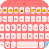 Little Pink Point Keyboard ícone