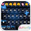 Light Butterfly Emoji Keyboard APK