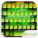 Lucky Shamrock Emoji Keyboard-APK