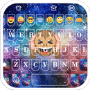 Galaxy Monkey Emoji Keyboard Theme APK