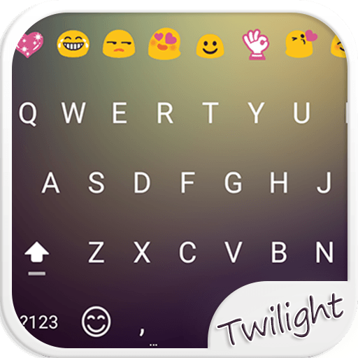 Material Black Emoji Keyboard